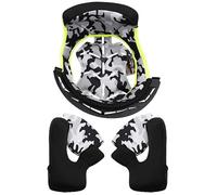 LS2 MX437 Fast Evo Inner Lining & Cheek Pads, black, size 3XL
