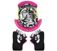 LS2 MX437 Fast Evo Inner Lining & Cheek Pads, pink, size L