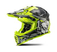 Ls2 Mx437 Fast Ii Mini Crusher Off-road Helmet Yellow M unisex