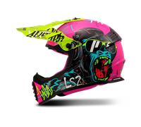 LS2 MX437 FAST EVO MINI II GORILLA Kinder MX-Helm violett S