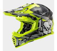 Ls2 Mx437 Fast Ii Mini Crusher Junior Off-road Helmet