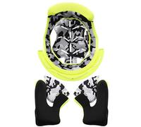 LS2 MX437J Fast Mini Inner Lining & Cheek Pads, yellow, size S