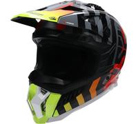 LS2 MX7 C X-FORCE BARRIER cross helmet yellow-red S