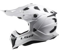 LS2 MX700 Subverter Evo II Solid Motocross Helmet, white, size 2XL