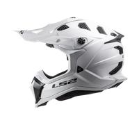LS2 MX700 SUBVERTER EVO OFF ROAD MOTOCROSS MOTORCYCLE QUAD HELMET GLOSS WHITE