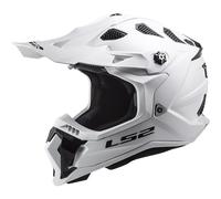 LS2 MX700 Subverter Evo II Solid Motocross Helmet, white, size 2XL
