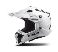 LS2 MX700 Subverter Evo II Solid Motocross Helmet, white, size 2XL