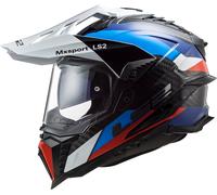 LS2 MX701 C Explorer Frontier G Motocross Helmet, black/blue, size XXL (63/64)