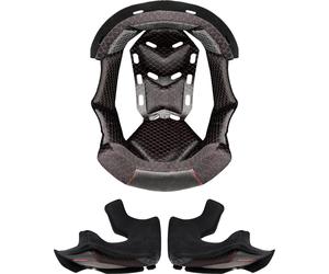 LS2 MX701 Carbon ECE 22.06 inner lining, black, size XS for Men