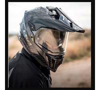 LS2 MX701 Explorer Carbon Solid, adventure helmet M Black