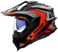 LS2 MX701 EPXLORER C FRONTIER II Integralhelm rot XXL