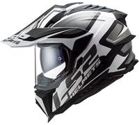 LS2 MX701 Explorer Alter, adventure helmet XS Matt Black/White/Grey