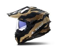 LS2 MX701 Explorer C Adventure Helmet BrownM Brown