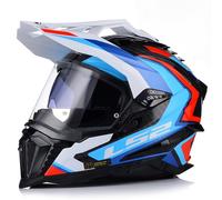 LS2 LS2 - Helmet MX701 Explorer C Frontier II White / Blue L