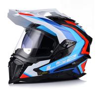 LS2 MX701 EXPLORER CARBON MOTOCROSS OFF ROAD ENDURO MOTORCYCLE ADVENTURE HELMET