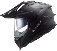 LS2 MX701 Explorer Solid, adventure helmet M Matt-Black