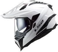 LS2 MX701 Explorer Solid, adventure helmet S White