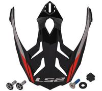 LS2 MX701 Frontier II Helmet Peak, orange for Men