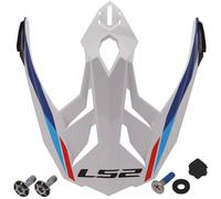 LS2 MX701 Frontier II Helmet Peak, white/blue, One size