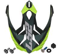 LS2 MX701 Spire Helmet Peak, green-yellow for Men