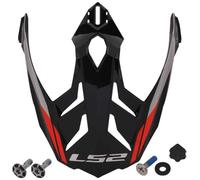 LS2 MX701 Frontier II Helmet Peak, orange, One size