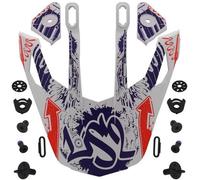 LS2 MX702 Fantasy Helmet Peak