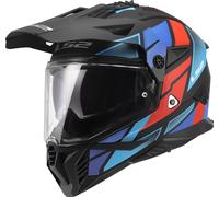Ls2 Mx702 Pioneer Ii Block Full Face Helmet Black XS