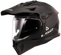 LS2 MX702 Pioneer II Adventure Helmet Matt Black3XL Matt Black