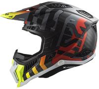 LS2 MX703 X-FORCE CARBON FIBRE MOTO-X OFF-ROAD MOTORBIKE HELMET BARRIER YELLOW
