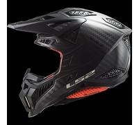 LS2 MX703 X-Force Solid Carbon Motocross Helmet, carbon, size M