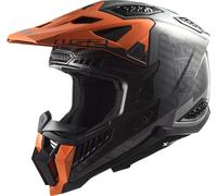LS2 MX703 X-Force Carbon Fibre Off-Road Motorcycle Helmet - Victory Orange