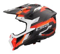 LS2 MX703 X-Force Phantom Motocross Helmet, orange/red, size S (55/56)