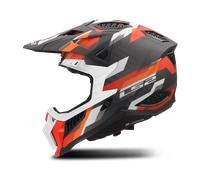 LS2 MX703 X-Force MX Helmet Phantom Orange/Red MattL Phantom Orange,Red Matt