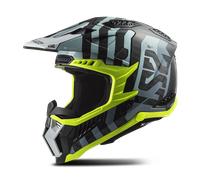LS2 MX703 X-Force Barrier Carbon Motocross Helmet, black-blue, size L