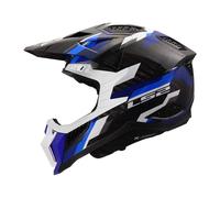 Ls2 Mx703 X-force Phantom Ece 22.06 Off-road Helmet Black 3XL