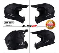 LS2 MX708 Fast II MX Helmet Matt Black3XL Matt Black