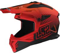 Ls2 Mx708 Fast Ii Duck Off-road Helmet Orange XS