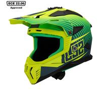 Ls2 Mx708 Fast Ii Duck Off-road Helmet Green L