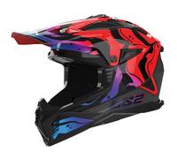 LS2 MX708 FAST II ECE22.06 OFFROAD MX QUAD ENDURO MOTORBIKE HELMET WASH RED
