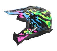 Ls2 Mx708 Fast Ii Grotesk Ece 22.06 Off-road Helmet Black 3XL