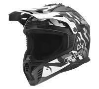 LS2 MX708 Fast II MX Helmet Grotesk Black/Grey MattXL Grotesk Black,Grey Matt
