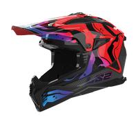 LS2 MX708 Fast II MX Helmet Red3XL Red
