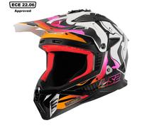 LS2 MX708 FAST II WASH ECE22.06 LIGHTWEIGHT OFFROAD MX QUAD ENDURO BIKE HELMET