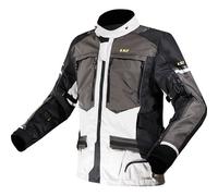 LS2 Norway, textile jacket waterproof M Light Grey/Dark Grey/Black