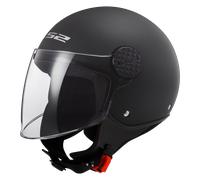 LS2 OF558 Sphere II Solid Jet Helmet, black, size M for Men