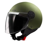 LS2 OF558 Sphere II Solid Jet Helmet, Matte Olive Green, 2XL (63/64)