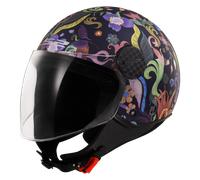 LS2 OF558 Sphere Lux II Bloom Jet Helmet, multicolored, size M