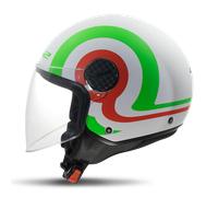 LS2 OF558 Sphere Lux II Open Face Helmet White/Green/RedXS White,Green,Red