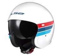 LS2 OF599 Spitfire II Open Helmet White/Blue/RedS White,Blue,Red
