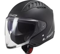 LS2 OF600 Copter II Jet Helmet, black matt, size M (57/58)